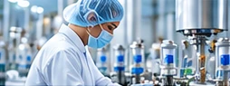 制药医疗行业用气方案 · 设计示意素材